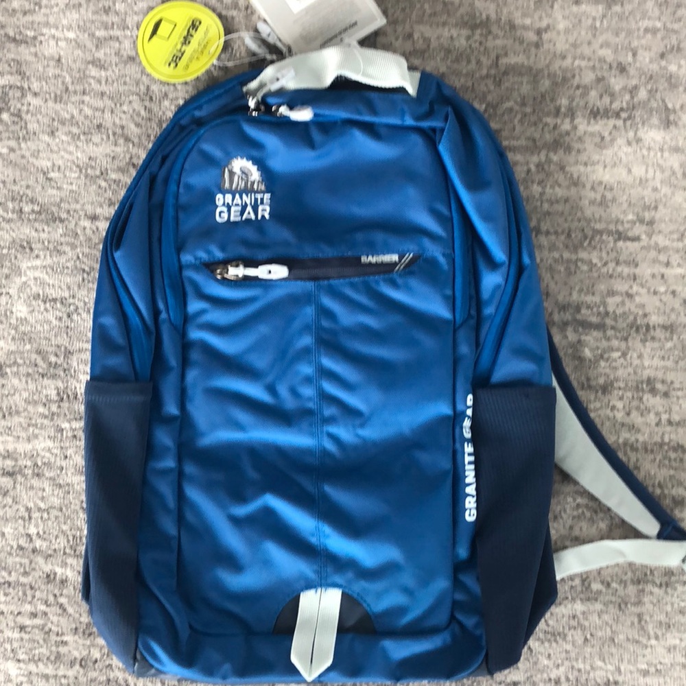 New granite gear backpack blue